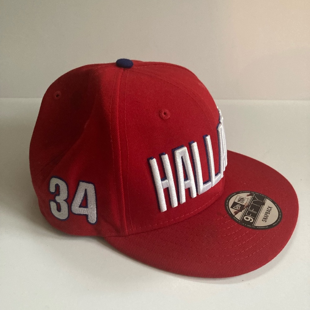 Halladay 59 New Era red fitted hat